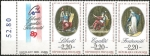 Stamps France -  Fraternidad,Igualdad y Libertad