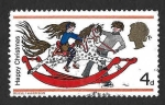 Stamps United Kingdom -  572 - Niños con Caballo Balancín