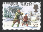 Stamps United Kingdom -  1341 - Christmas