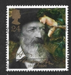 Stamps United Kingdom -  1441 - Alfred Tennyson, I Barón Tennyson