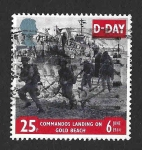 Stamps United Kingdom -  1564 - L Aniversario del Día D