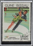 Stamps Guinea Bissau -  Juegos d' Invierno, Sarajevo, Patinaje Artistico