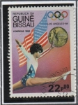 Stamps Guinea Bissau -  Ganadores Olímpicos, Mary Lou Retton