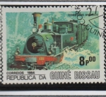 Sellos de Africa - Guinea Bissau -  Locomotoras, Kessler 2-6-OT, 1886