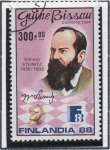 Stamps Guinea Bissau -  Filandia'88  Steinitz