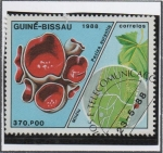 Stamps : Africa : Guinea_Bissau :  Hogos, Peziza aurantia