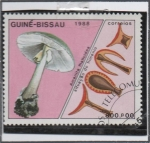 Sellos de Africa - Guinea Bissau -  Hogos, Amanita phalloides