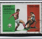 Stamps : Africa : Guinea_Bissau :  Championships Italia, Jugadas