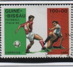 Stamps Guinea Bissau -  Championships Italia, Jugadas