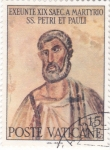 Stamps Vatican City -  EXENCIÓN DE MÁRTIR SAN PEDRO Y SAN PABLO