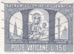 Stamps : Europe : Vatican_City :  Virgen Negra - Polonia
