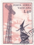 Stamps : Europe : Vatican_City :  cruz y angel