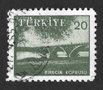 Stamps Turkey -  1446 - Puente del Éufrates
