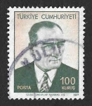 Stamps Turkey -  1882 - Kemal Ataturk