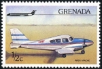 Stamps Grenada -  Aviones 1980 Emisión definitiva