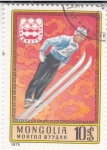 Stamps Mongolia -  OLIMPIADA INVIERNO INNSBRUCK'76