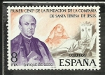 Stamps Spain -  Primer Centenario de la Fundacion de la Compañia de Sta.Teresa de Jesus