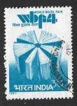 Stamps India -  859 - IV Feria Mundial del Libro