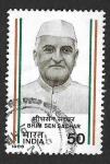 Sellos de Asia - India -  1122 - Bhim Sen Sachar