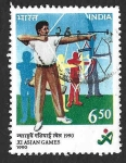 Stamps India -  1328 - XI Juegos Asiáticos 