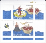 Stamps : Europe : Iceland :  EUROPA / C.E.P.T grandes descubrimientos