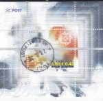 Stamps Estonia -  50 ANIVERSARIO PRIMERA EMISIÓN EUROPA CEPT