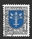 Stamps Slovakia -  169 - Escudo de Armas de Dubnica nad Váhom 