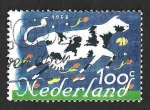 Sellos de Europa - Holanda -  873 - Vaca Voladora (EUROPA)