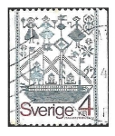 Stamps Sweden -  1276 - Tapicería Mural de Escania