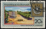 Stamps : Africa : Burundi :  Aniversario de la republica