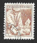 Stamps Czechoslovakia -  655 - Pediatra