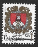 Sellos de Europa - Checoslovaquia -  2502 - Escudo de la Ciudad de Milevsko