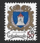 Stamps Czechoslovakia -  2542 - Escudo de la Ciudad de Kamýk nad Vltavou