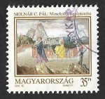 Stamps Hungary -  3485 - Pintura Navideña
