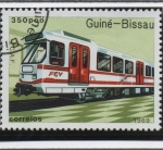 Stamps Guinea Bissau -  Tranvias, 