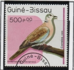 Stamps : Africa : Guinea_Bissau :  Streptopelia Roseogrisea