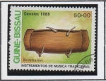 Stamps Guinea Bissau -  Instrumentos Musicales, Bombalon