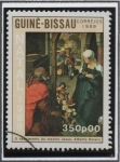 Stamps : Africa : Guinea_Bissau :  Navidad; Durer
