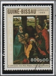 Stamps : Africa : Guinea_Bissau :  Navidad; Van Derweyden