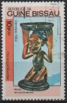 Stamps : Africa : Guinea_Bissau :  Patrimonio Mundial Esculturas d