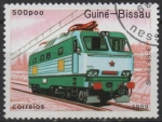 Stamps : Africa : Guinea_Bissau :  Tranvias, 