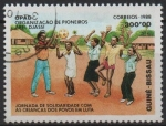 Sellos del Mundo : Africa : Guinea_Bissau : Organizacion d' pioneros ABEL Djassi