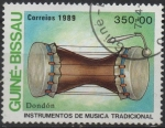 Sellos de Africa - Guinea Bissau -  Instrumentos Musicales, Dondon