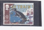 Stamps United Kingdom -  EUROPA CEPT- TREN