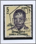 Stamps Equatorial Guinea -  Martires d' l' Independecia, Obiang Eszono