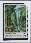 Stamps Equatorial Guinea -  Cascada en l' Selva