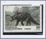 Stamps : Africa : Guinea_Bissau :  Dinosaurios, Chamosaurus