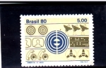 Sellos de Europa - Brasil -  comunicaciones