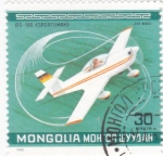 Stamps Mongolia -  Avioneta