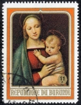 Stamps Burundi -  Religión